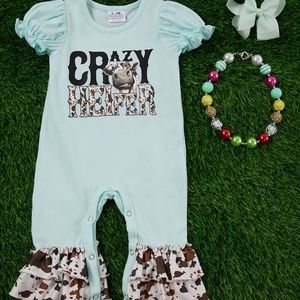 Crazy Heifer Romper